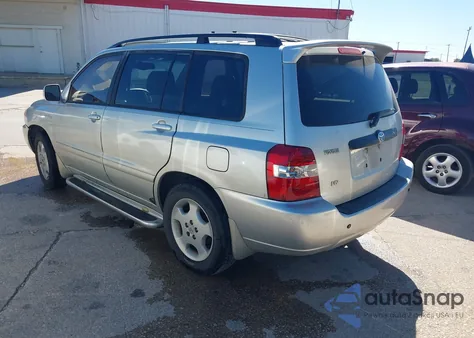 2004 Toyota Highlander Limited V6 из США, поврежденный, VIN JTEDP21A740007917
